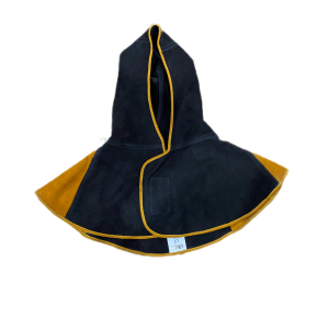 Premium Black Leather Protection Hood