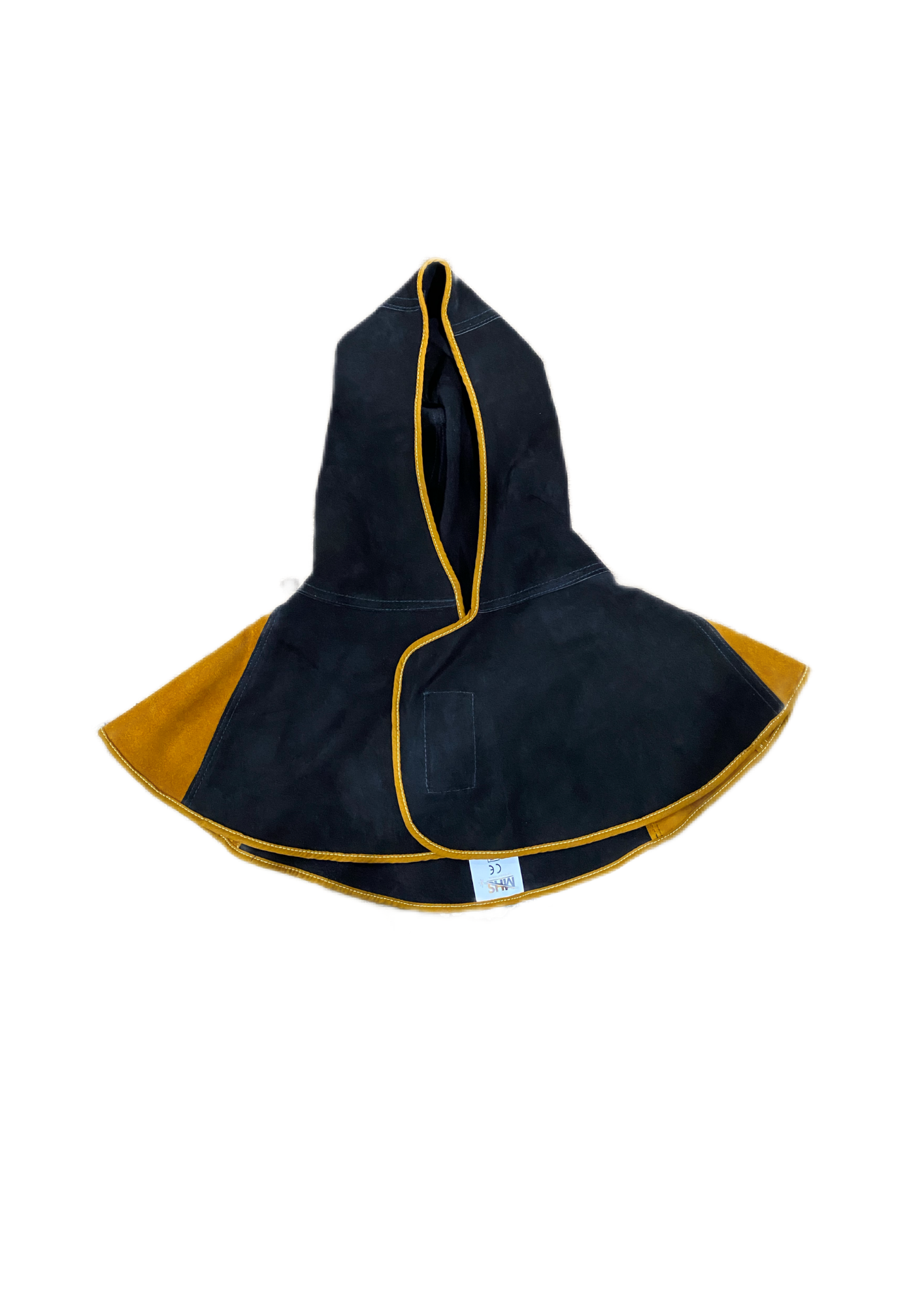 Premium Black Leather Protection Hood